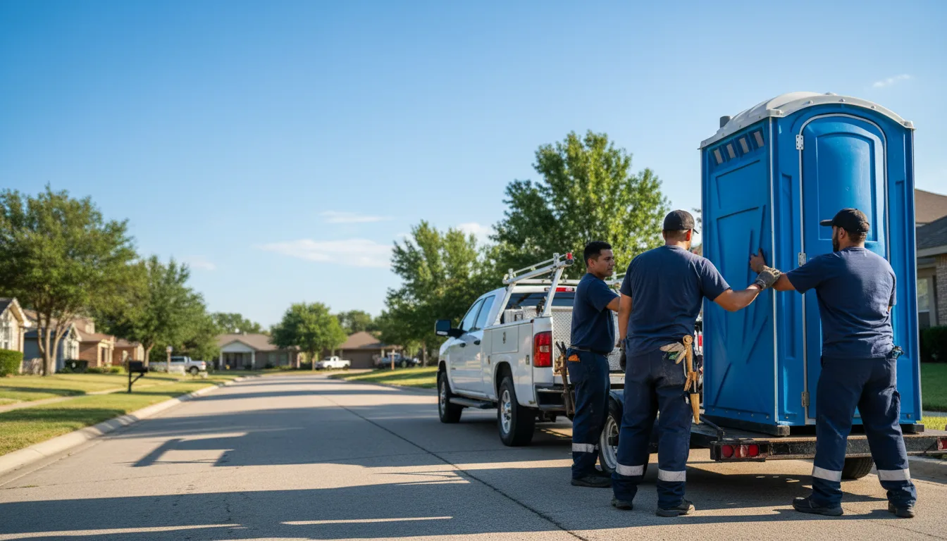 Portable Toilet Rental in Irving, TX near me